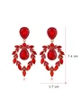 Graceful Alloy With Rhinestone Earrings