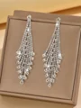 Gorgeous Alloy With Rhinestone Earrings