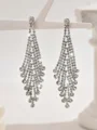 Gorgeous Alloy With Rhinestone Earrings