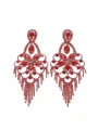 Luxurious Alloy With Rhinestone Earrings