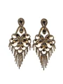 Luxurious Alloy With Rhinestone Earrings