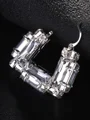 Unique Alloy With Rhinestone Earrings