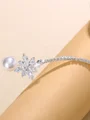 Charming Alloy With Imitation Pearl Necklace
