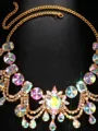 Luxurious Alloy With Rhinestone Necklace
