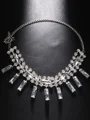 Attractive Alloy With Rhinestone Necklace