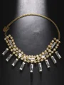 Attractive Alloy With Rhinestone Necklace