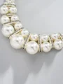 Pretty Alloy With Imitation Pearl Jewelry Set