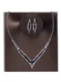 Attractive Alloy With Rhinestone Jewelry Set