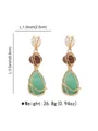 Fascinating Alloy With Crystal Earrings