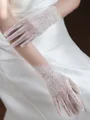 Pretty Lace Wrist Length Wedding Gloves