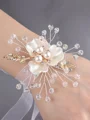 Stunning Alloy Wrist Corsage