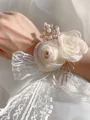Delicate Lace Wrist Corsage