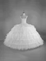 Tulle Ball Gown 6 Tier Floor-Length Wedding Petticoats
