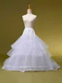 Tulle A-Line 2 Tier Sweep/Brush Train Wedding Petticoats
