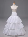 A-Line 3 Tiers Sweep/Brush Train Wedding Petticoats