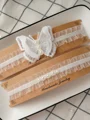 Pretty Bridal/Feminine Lace With Imitation Pearl Garters