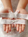 Sweet Bridal/Feminine Lace With Imitation Pearl Garters