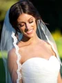 Beautiful Tulle With Lace Wedding Veils
