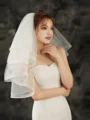 Brilliant Tulle Four-Tier Shoulder Veils