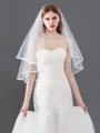 Brilliant Tulle Two-Tier Elbow Bridal Veils