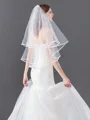 Brilliant Tulle Two-Tier Elbow Bridal Veils