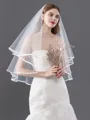 Brilliant Tulle Two-Tier Elbow Bridal Veils