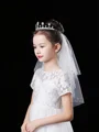 Pretty Tulle Flower Girl Veils
