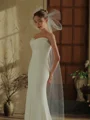 Elegant Tulle One-Tier Chapel Bridal Veils