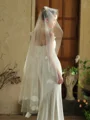 Attractive Tulle One-Tier Chapel Bridal Veils
