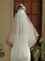 Luxurious Tulle Two-Tier Fingertip Bridal Veils