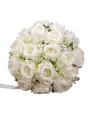 Charming Round Artificial Flower Bridal Bouquets
