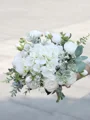 Free-Form Fascinating Silk Flower Bridal Bouquets