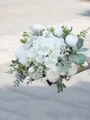 Free-Form Fascinating Silk Flower Bridal Bouquets