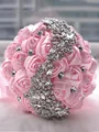 Gorgeous Round Artificial Flower Bridal Bouquets