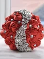 Gorgeous Round Artificial Flower Bridal Bouquets