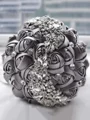 Gorgeous Round Artificial Flower Bridal Bouquets