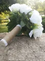 Pure Round Silk Flower Bridal Bouquets