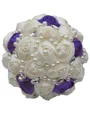 Gorgeous Round Satin Bridal Bouquets