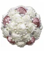 Gorgeous Round Satin Bridal Bouquets