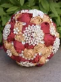 Luxurious Round Artificial Flower Bridal Bouquets