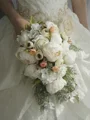 Charming Cascade Silk Flower Bridal Bouquets