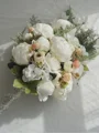 Charming Cascade Silk Flower Bridal Bouquets