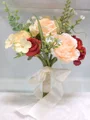 Fascinating Free-Form Silk Flower Bridal Bouquets