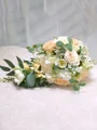 Delicate Cascade Silk Flower Bridal Bouquets
