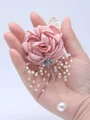 Classic Free-Form Silk Flower Boutonniere(Sold in a single piece)