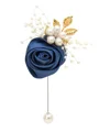 Stunning Free-Form Satin Boutonniere(Sold in a single piece)
