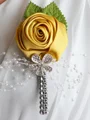 Pretty Free-Form Satin Boutonniere(Sold in a single piece)