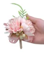 Stunning Free-Form Cloth Boutonniere(Sold in a single piece)