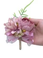 Stunning Free-Form Cloth Boutonniere(Sold in a single piece)