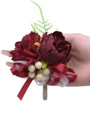 Stunning Free-Form Cloth Boutonniere(Sold in a single piece)